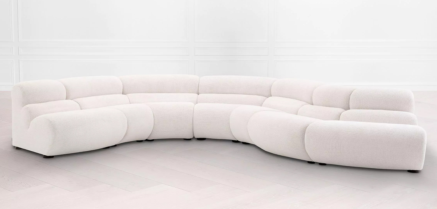 Модульный диван Eichholtz Sofa Lindau Inside Corner - фото №3