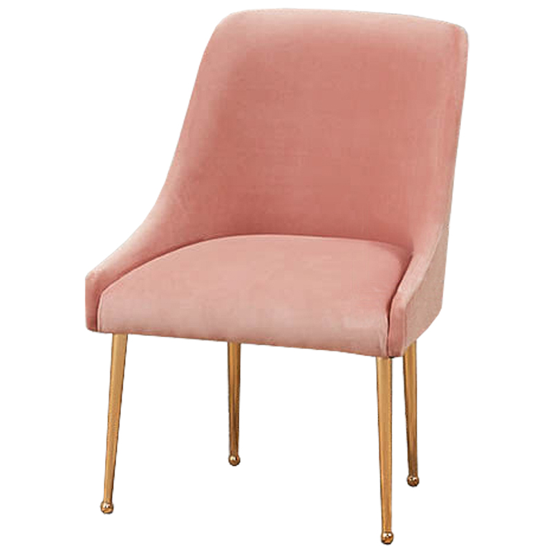 Стул Gormal Stool pink Розовый Золотой в Екатеринбурге | Loft Concept 