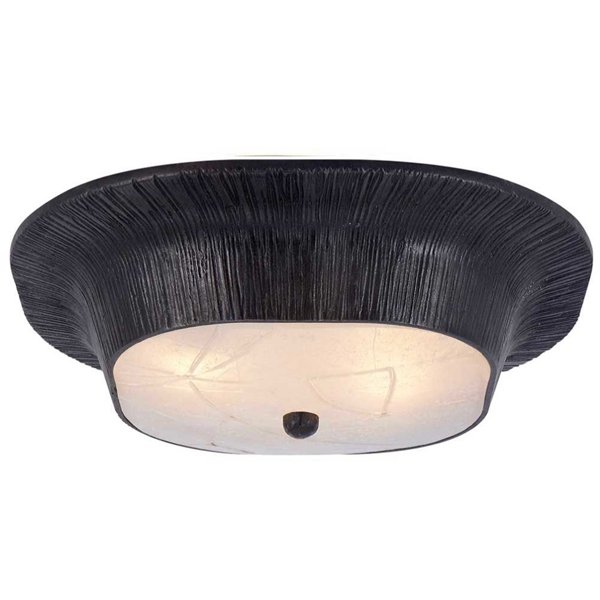 Потолочный светильник Utopia Round Sconce Black Черный в Екатеринбурге | Loft Concept 