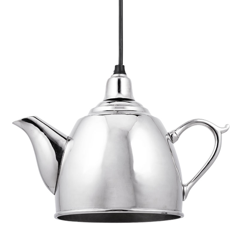 Подвесной светильник Teapot Серебряный в Екатеринбурге | Loft Concept 