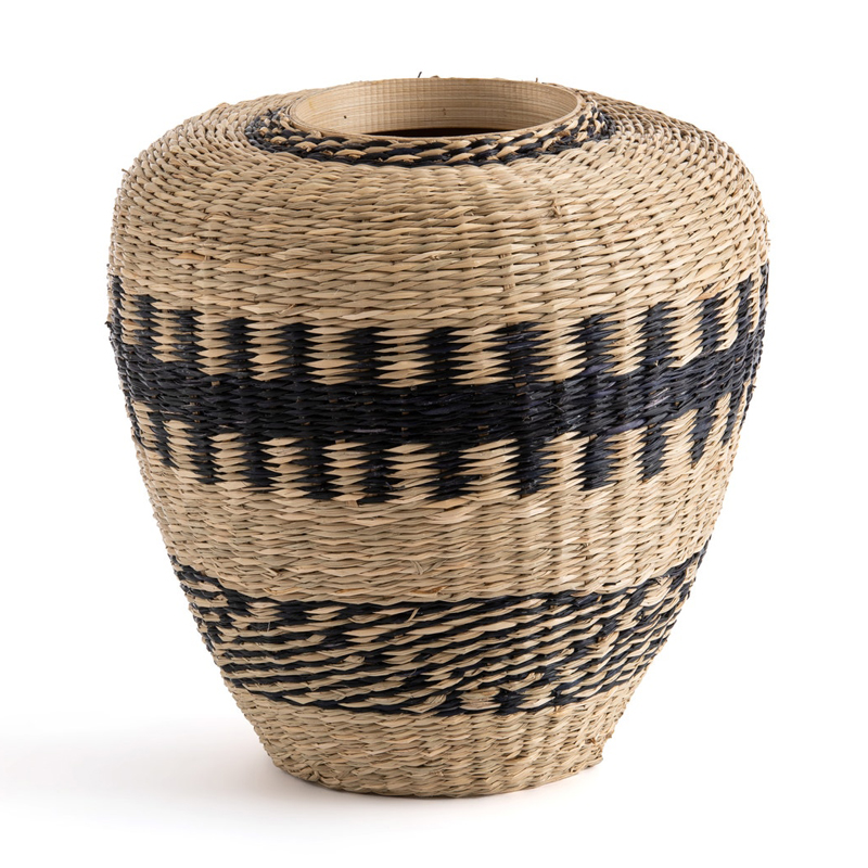 Ваза Wicker Vase with Bamboo and Herbarium  в Екатеринбурге | Loft Concept 