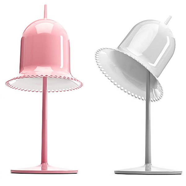 Настольная лампа Moooi Lolita Table lamp Сиреневый Розовый (Rose) Белый Черный в Екатеринбурге | Loft Concept 