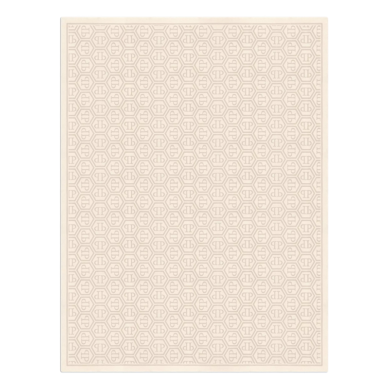 Ковер Carpet Hexagon 300 x 400 Бежевый ivory ( слоновая кость ) в Екатеринбурге | Loft Concept 