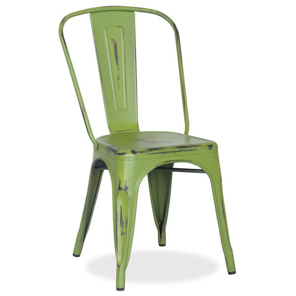 Кухонный стул Tolix Chair Vintage Green Зеленый в Екатеринбурге | Loft Concept 