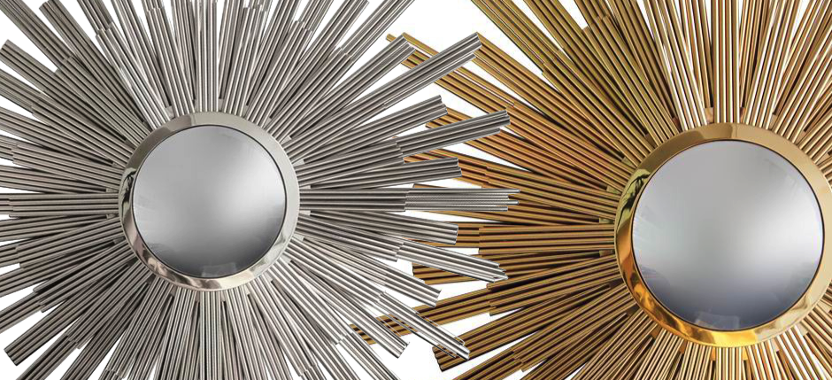 Зеркало Golden Sun - Loft-Concept в Екатеринбурге