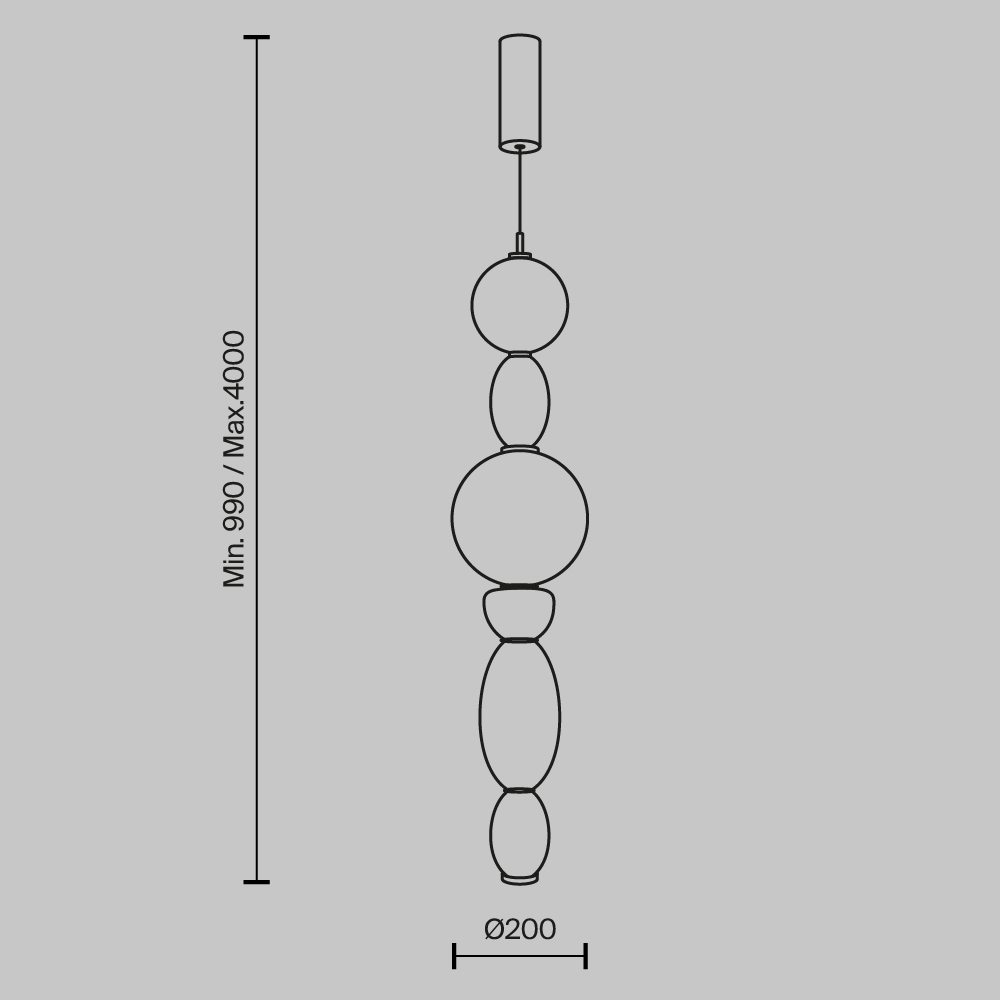 Подвесной светильник Adore LED 3000K 24Bт  в Екатеринбурге