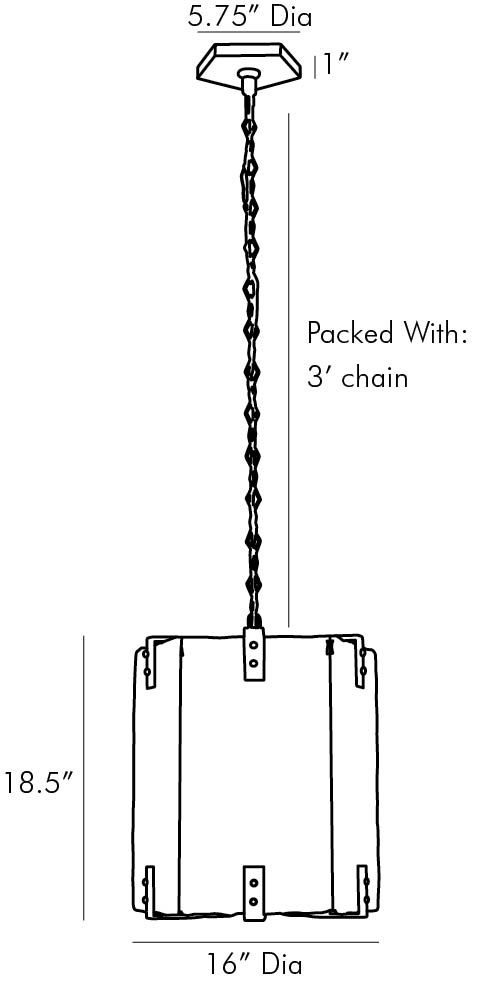 Люстра Arteriors TOMLIN PENDANT в Екатеринбурге