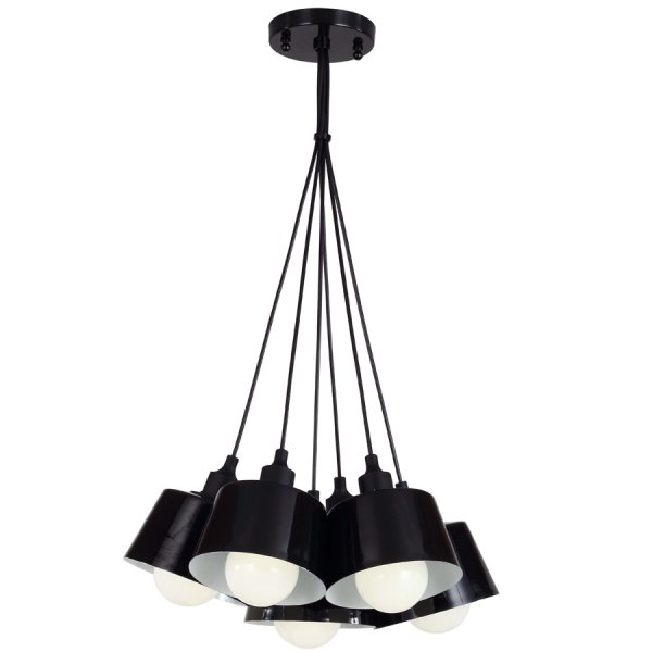 Люстра Compact Pendant Black Черный в Екатеринбурге | Loft Concept 