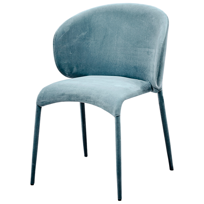 Стул Caroline Stool Pastel Blue Голубой пастельный в Екатеринбурге | Loft Concept 