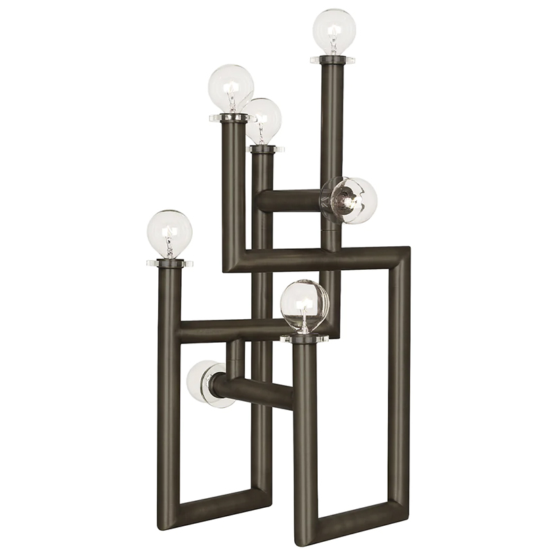 Настольная лампа Jonathan Adler Milano Modernist Table Lamp Bronze Темная бронза в Екатеринбурге | Loft Concept 