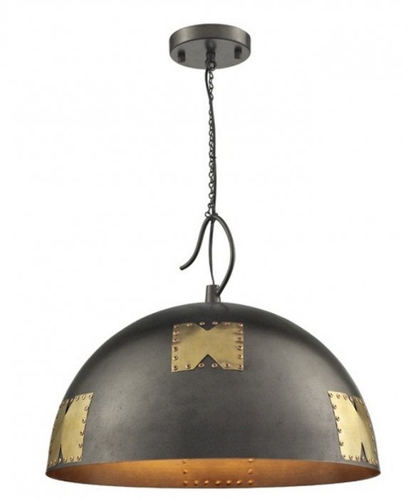 Подвесной светильник Loft Сlincher Steampunk Pendant Wide 4 Черный в Екатеринбурге | Loft Concept 