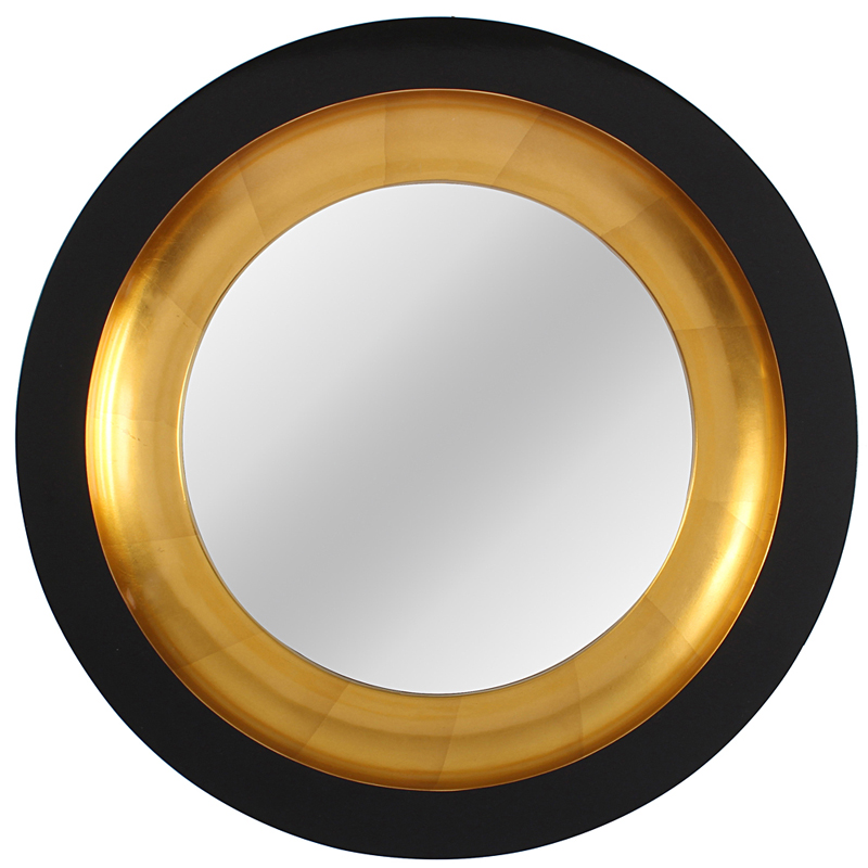 Зеркало Black and Gold Circle Mirror  в Екатеринбурге | Loft Concept 