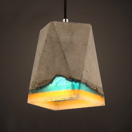 Подвесной светильник Art Concrete Pendant №8 Серый в Екатеринбурге | Loft Concept 