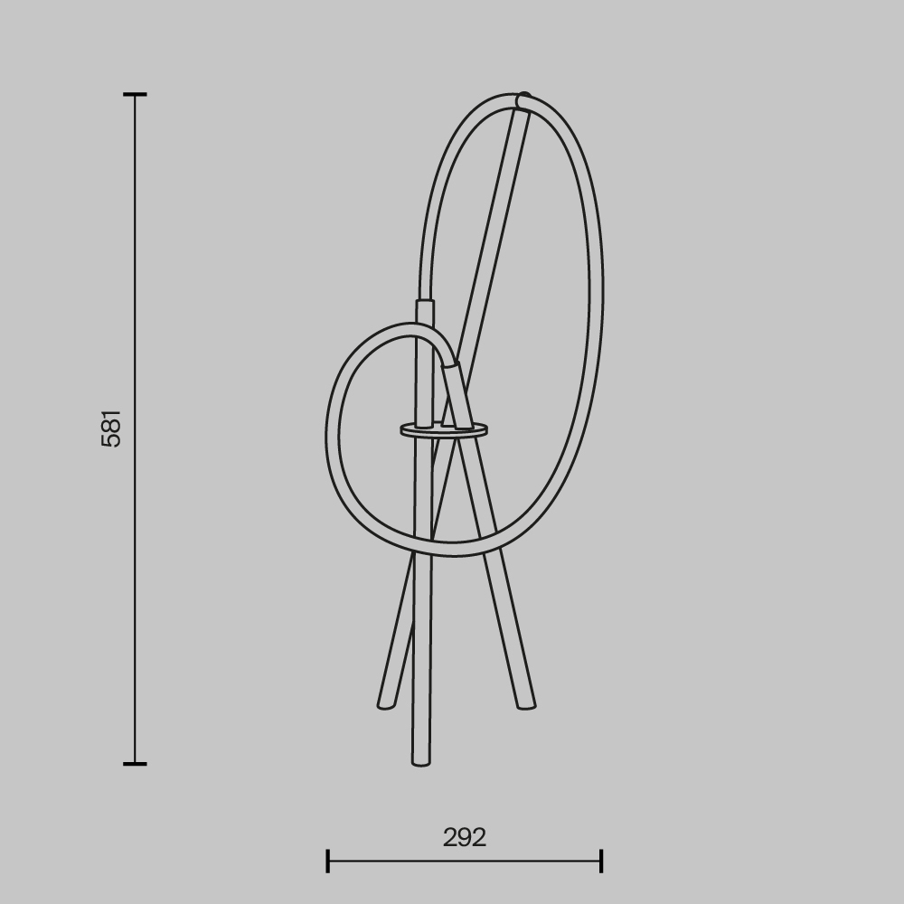 Настольный светильник Crochet Brass 3000К 15Вт в Екатеринбурге