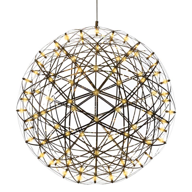 Люстра Moooi 3D Sphere Yellow lamp L Хром в Екатеринбурге | Loft Concept 