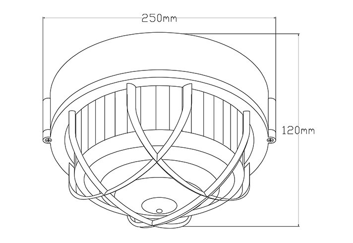 Спот Loft Round Plate в Екатеринбурге