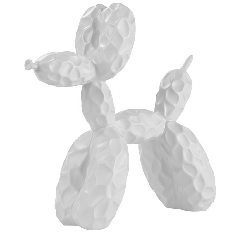 Статуэтка Jeff Koons Balloon Dog Crumpled White Белый в Екатеринбурге | Loft Concept 