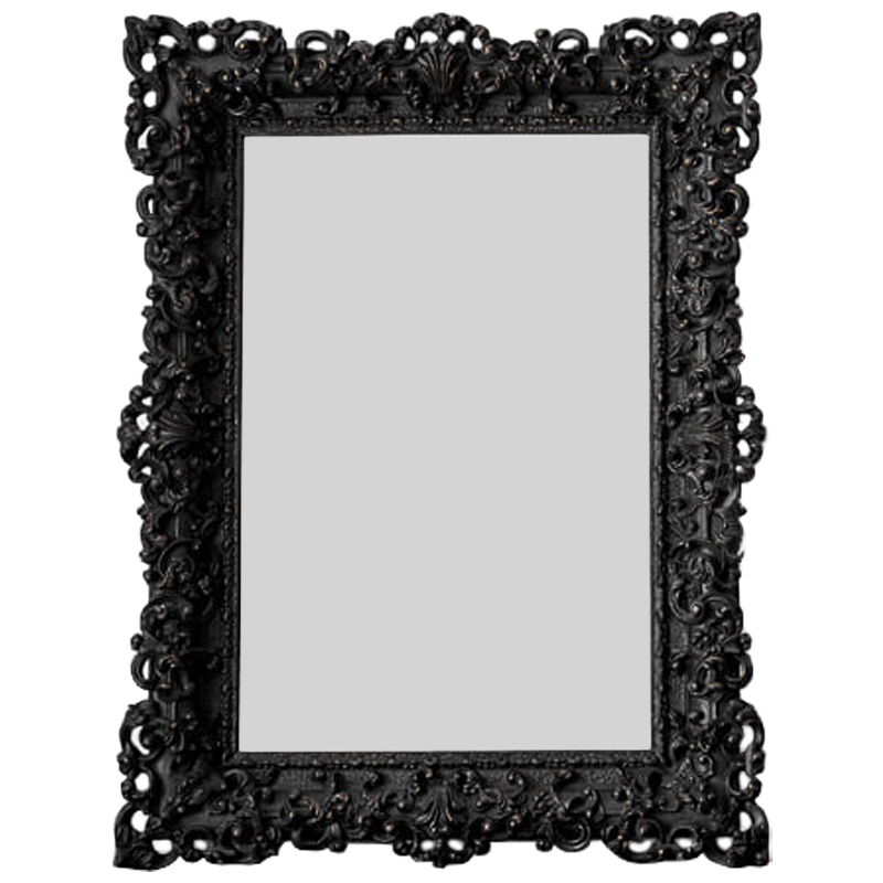 Зеркало Leeuw Mirror Black Винтажный черный в Екатеринбурге | Loft Concept 