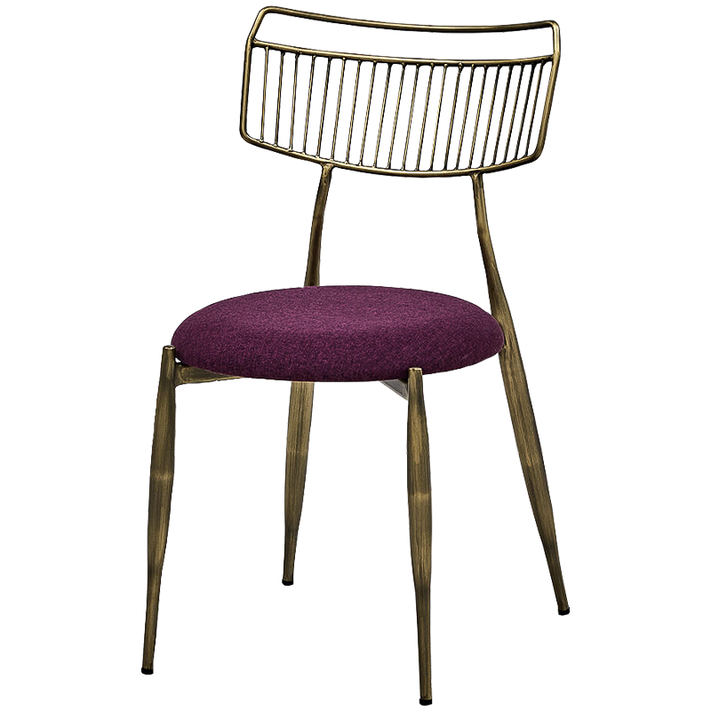 Стул Sim Stool Лиловый Бронза в Екатеринбурге | Loft Concept 