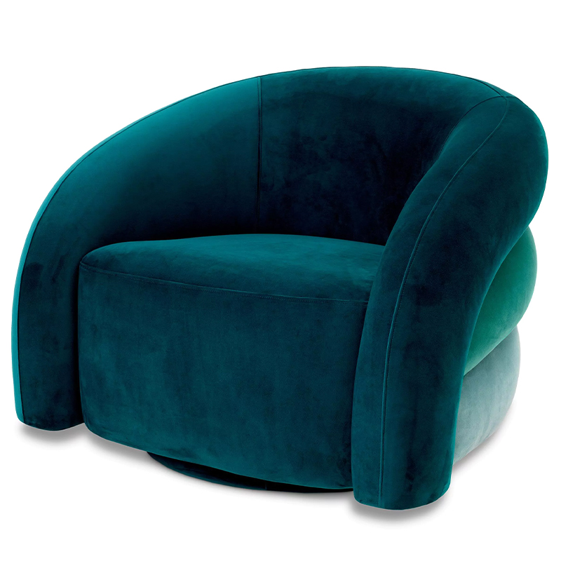 Кресло Eichholtz Chair Novelle Sea Green Морская синь Бирюзовый Светло-голубой в Екатеринбурге | Loft Concept 