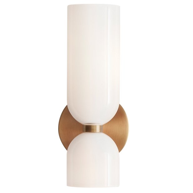 Бра Lightmaker Studio Edie Sconce White Медь Белый в Екатеринбурге | Loft Concept 