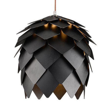 Подвесной светильник Crimea Pine Cone Black Черный в Екатеринбурге | Loft Concept 