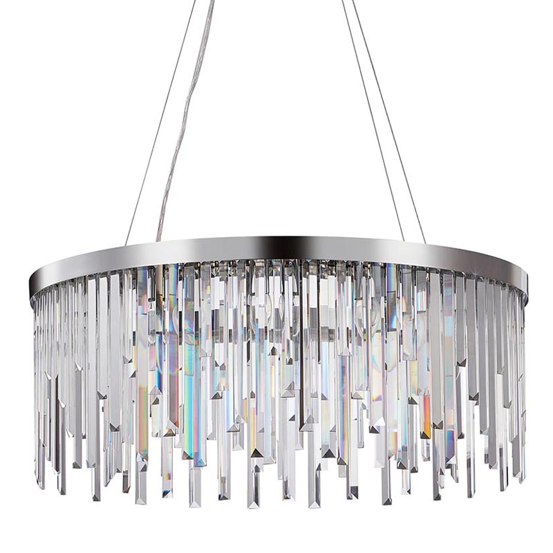 Люстра Bennett Chandelier chrome Хром Прозрачный в Екатеринбурге | Loft Concept 