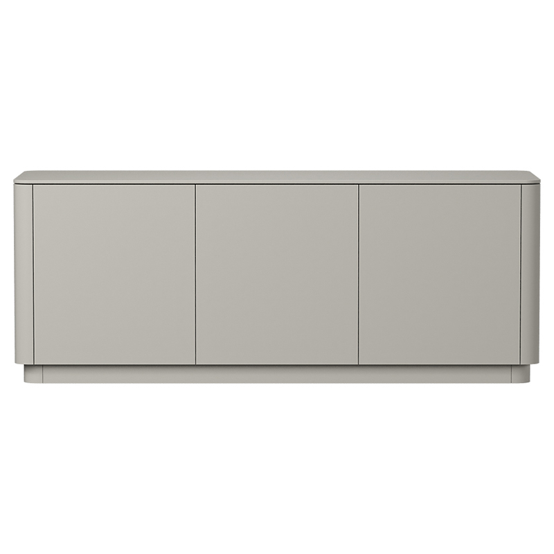 Тумба серо-бежевая с 3-мя дверцами Tammi  Бежево-серый в Екатеринбурге | Loft Concept 