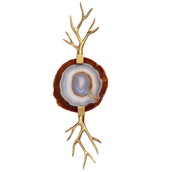 Бра Branch Agate Sconce emporium home Золотой в Екатеринбурге | Loft Concept 