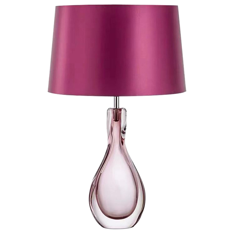 Настольная лампа Crystal Table Lamp Hot Pink Розовый в Екатеринбурге | Loft Concept 