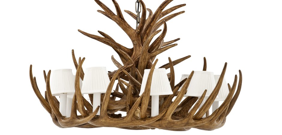 Люстра Eichholtz Chandelier Horn Highlands - Loft-Concept в Екатеринбурге