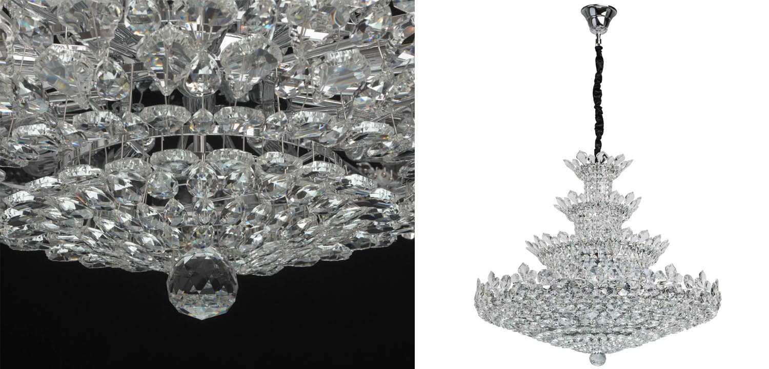 Люстра Griselda Crystal Chandelier 100 - фото