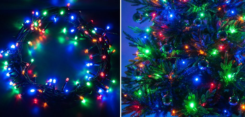 Интерьерная Гирлянда Цветные диоды - Loft-Concept в Екатеринбурге