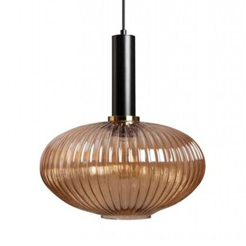 Подвесной светильник Ferm Living chinese lantern Amber Black 33 см Черный Янтарь (Amber) в Екатеринбурге | Loft Concept 