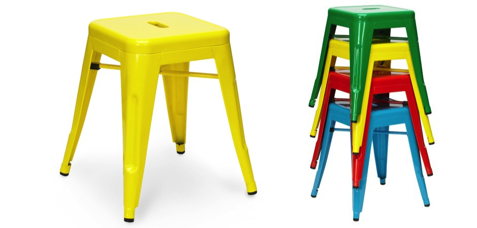 Кухонный стул Tolix Kitchen Stool 45 Кухонный стул Tolix Kitchen Stool 45 - Loft-Concept в Екатеринбурге