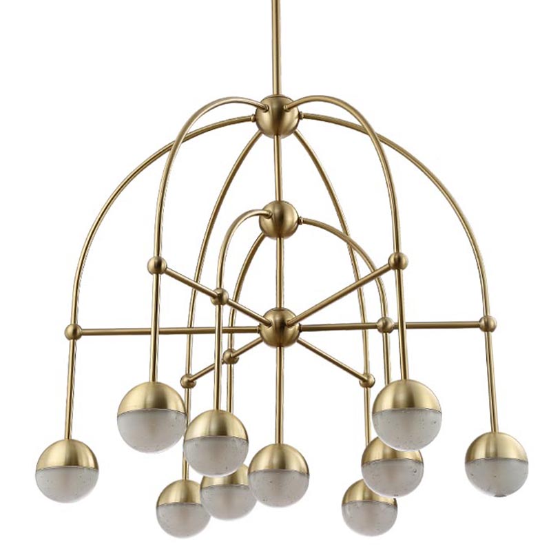 Люстра Heidy Bronze Chandelier 10 Бронза в Екатеринбурге | Loft Concept 