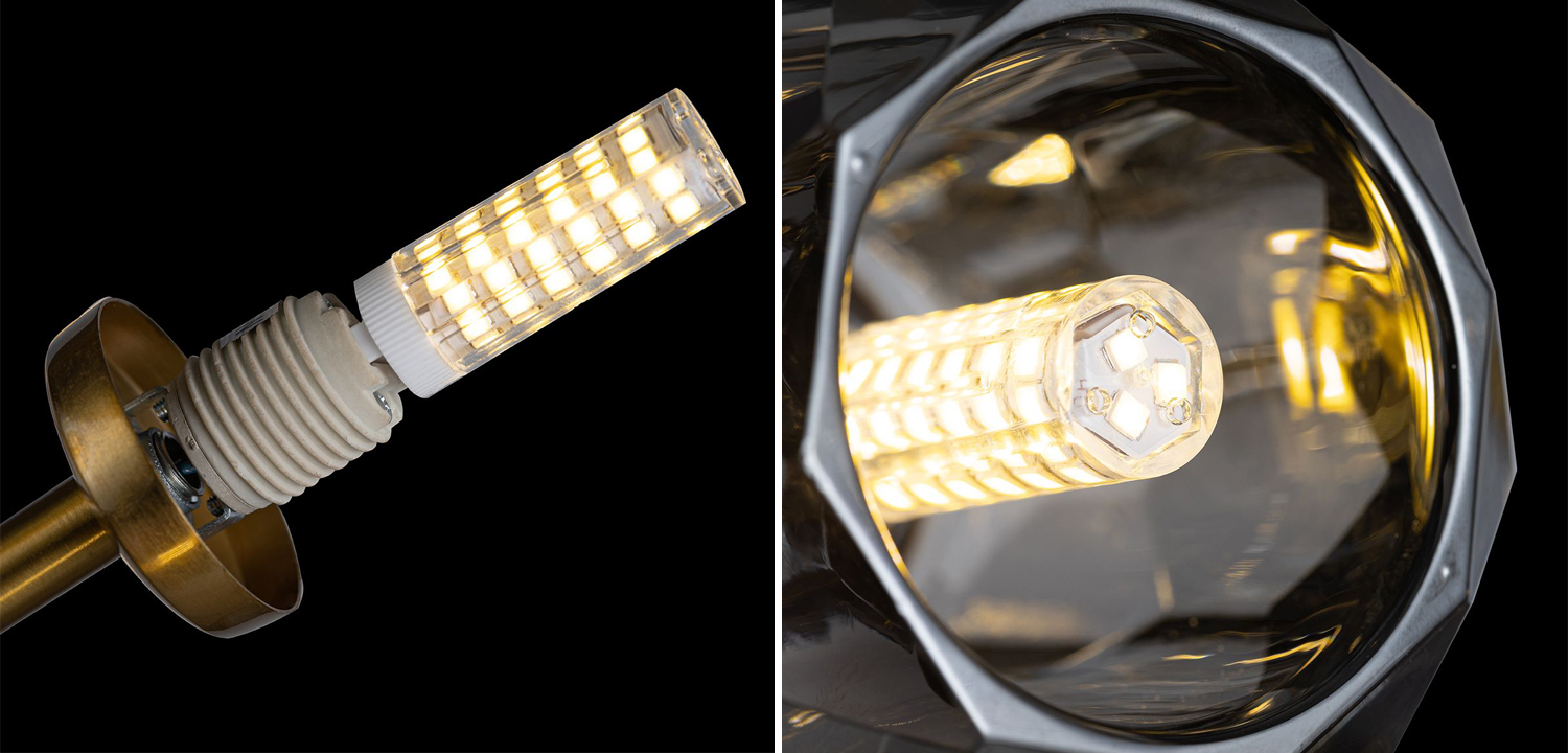 Люстра RH Boule De Cristal smoky 18 - фото