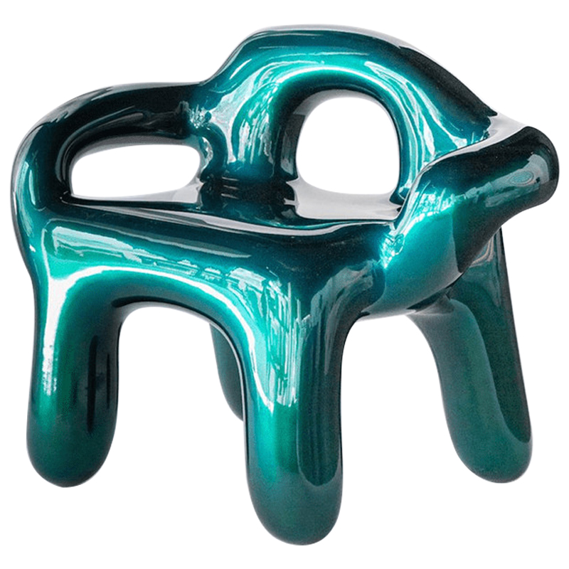 Кресло Emerald Metallica Shine Armchair Изумрудный Зеленый в Екатеринбурге | Loft Concept 