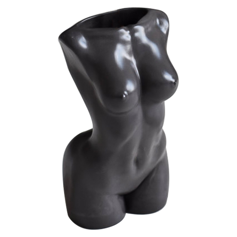 Ваза Vase Female Torso black Черный в Екатеринбурге | Loft Concept 