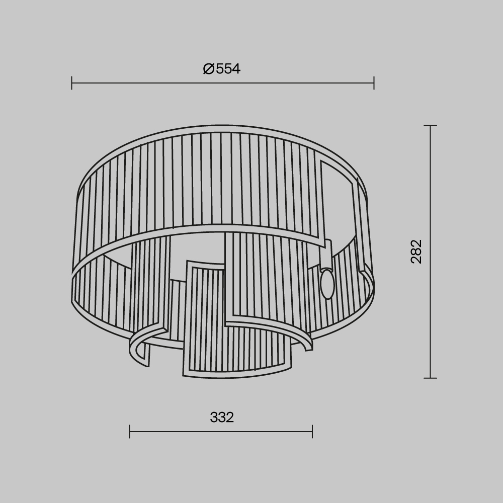 Потолочный светильник Frame Е14 в Екатеринбурге