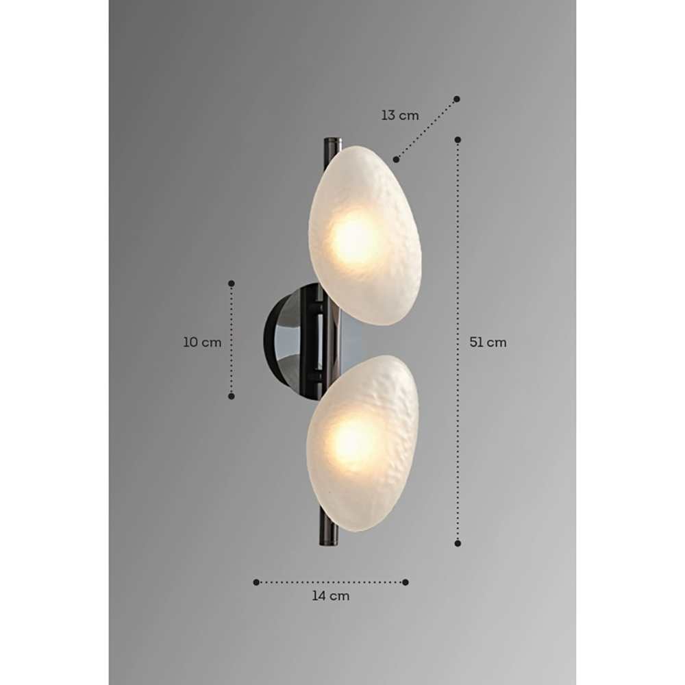 Бра LINDIS FROST LONG WALL 2 лампы Молочное стекло  в Екатеринбурге