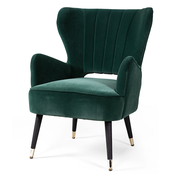 Кресло Flice ArmChair green Малахит (зеленый) в Екатеринбурге | Loft Concept 