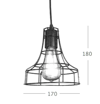 Cветильник Loft Nest Cage №2 в Екатеринбурге