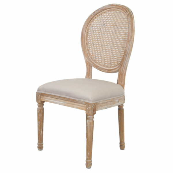 Стул French chairs Provence Beige Rattan 2 Chair Бежевый в Екатеринбурге | Loft Concept 