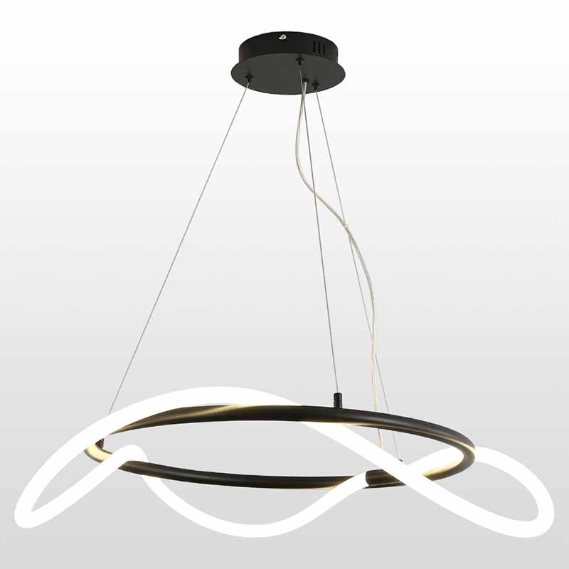 Люстра Luke Lampco Tracer Chandelier Black 60 Белый Черный в Екатеринбурге | Loft Concept 