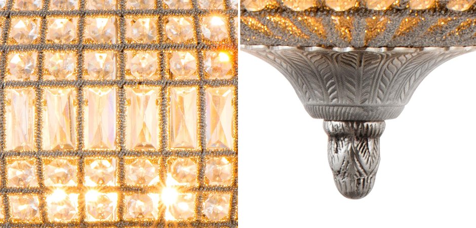 Люстра Chandelier Kasbah Oval L Nickel - Loft-Concept в Екатеринбурге