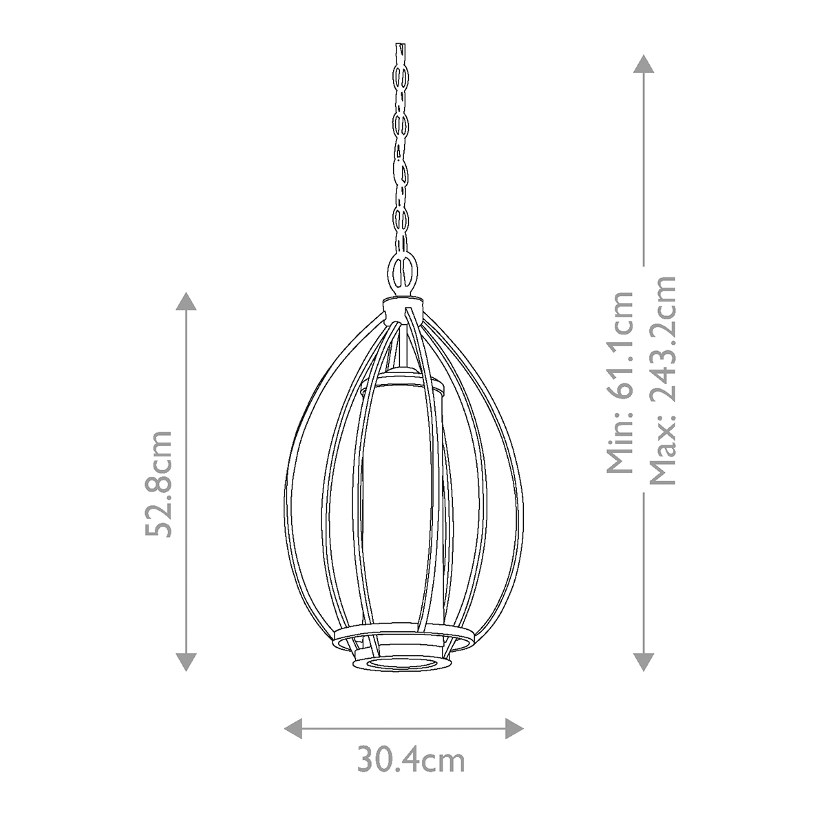 Подвесной светильник овальной формы с цилиндрическим плафоном в цвете сусальное серебро Kichler в Екатеринбурге