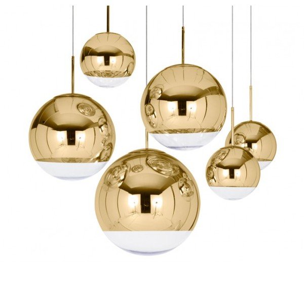 Подвесной светильник Mirror Ball Gold Золотой в Екатеринбурге | Loft Concept 