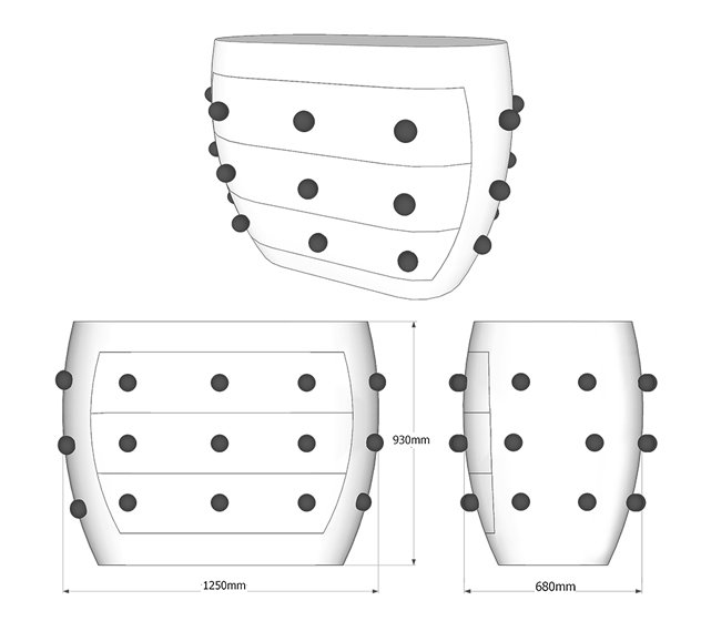 Комод Kelly Wearstler POD Commode в Екатеринбурге