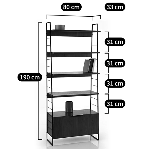 Стеллаж из орехового дерева Olson Rack в Екатеринбурге